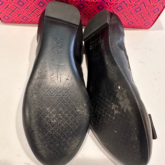 Tory Burch Leather Ballet Flats - Picture 3 of 4
